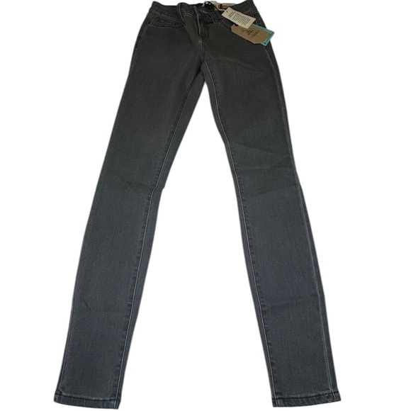Prana Pants - Prana London Denim Women Size‎ 2 Gray Cotton Jean Regular inseam 31 Skinny Pants